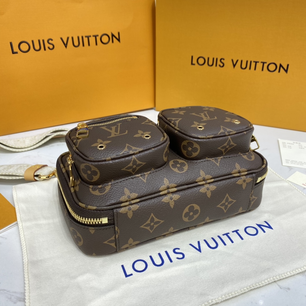 Louis Vuitton UTILITY CROSSBODY Handbag Monogram M80466